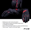 FIVE GLOVES RS3 Evo Motorcycle Gloves for Men, Urban Riding