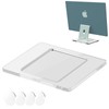 CaSZLUTION Acrylic Stand Base Widener for 24-inch iMac 2021-2024 M1/M3/M4