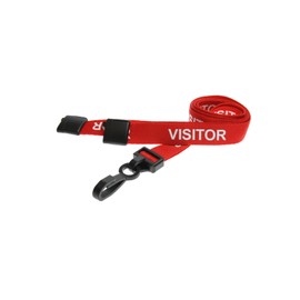 ID Card It 1 Visitor Neck Lanyard & ID Card Pass Badge Holder