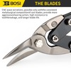 B BOSI TOOLS 10 Inch Aviation Tin Snips Right Cut,