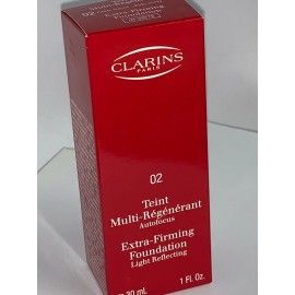 Clarins Extra Firming Foundation Face Makeup 02 Pale Ivory