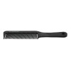 Lobo Peine Para Cabello Tipo Flat Top Plastico Negro