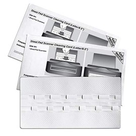 Sheet Fed Scanner Cleaning Card Featuring Waffletechnology (15 Sheets) (15)