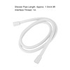 Handheld Shower Head Hose Kit 1in Thread 4.9ft Pipe Accessory