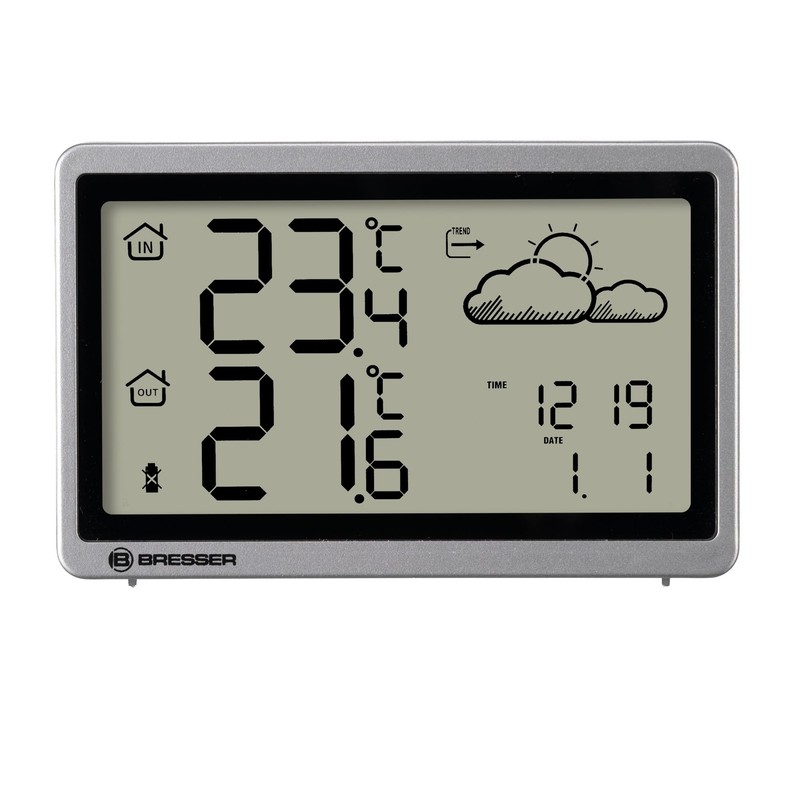 Bresser MeteoTemp HZ Wireless Weather Station with Outdoor Sensor, Frost