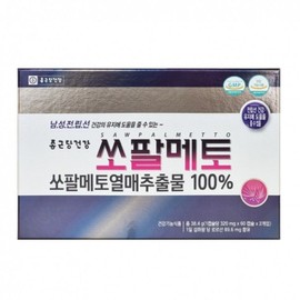 Chong Kun Dang Health Saw Palmetto 320mg x 120 capsules, 1 unit, 1 tablet / 종근당건강 쏘팔메토 320mg x 120캡슐, 1개, 1정