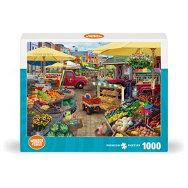Wonder Forge Farmer´s Market Day 1000 Piece Jigsaw Puzzle for Adults