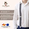 El mono con pajarita Handmade Suspenders for Men. Men's Braces