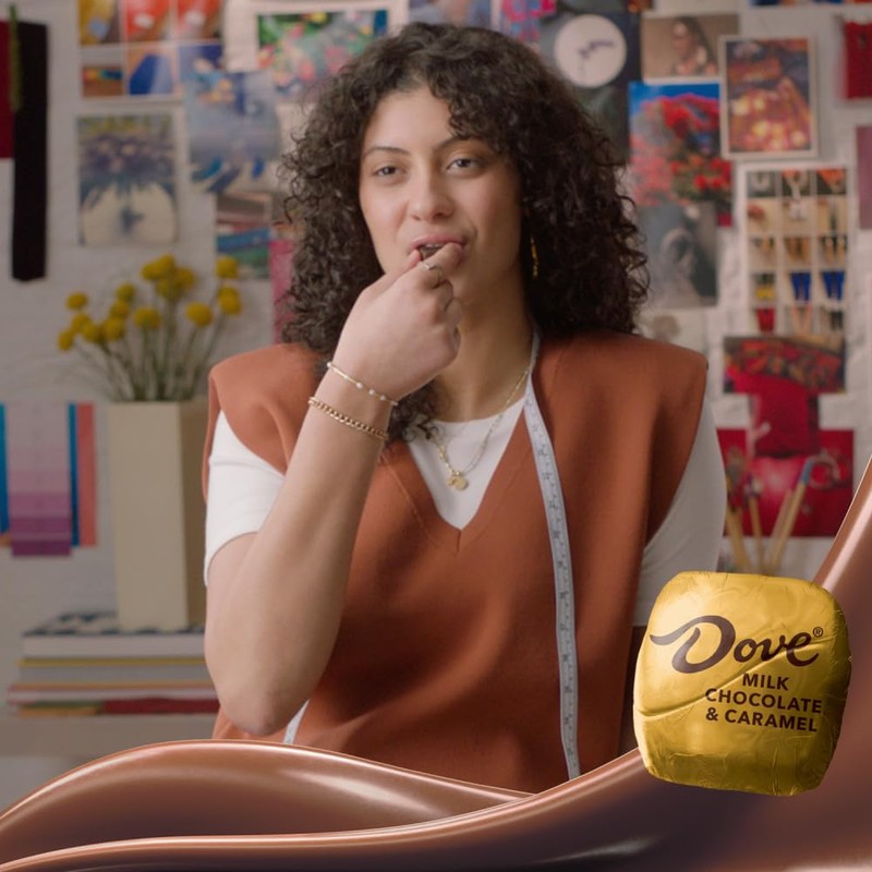 DOVE PROMISES Milk Chocolate & Caramel Candy, 12.67 Oz Large