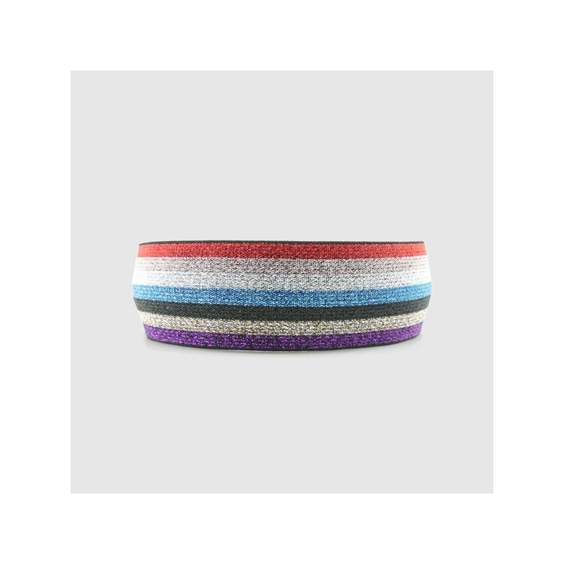Lala 라라 트윙클 스트라이프 헤어밴드 P-레드(LALAH078) Lala Twinkle Stripe Hairband