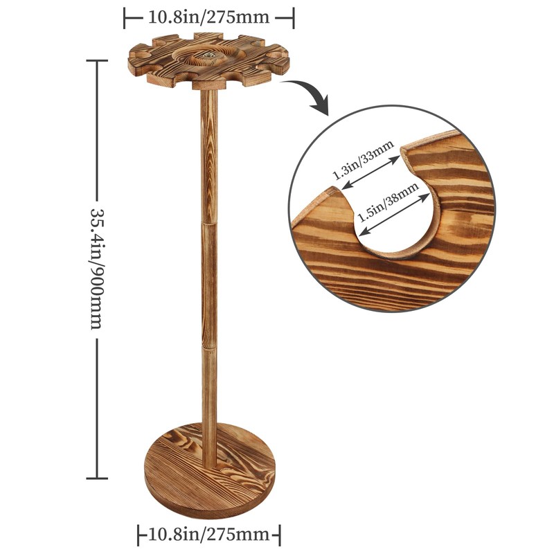 Baseball Bat Holder and Ball Display Shelf Baseball Bat Stand