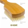 Kent OS11 Satinwood Military Club Hair Brush & Beard Brush