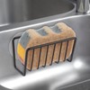 Bomiclss Sponge Holder for Kitchen Sink with 2 Suction Cups,