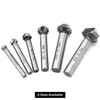 QWORK® Countersink 90° 6.3-20.5 mm HSS Steel Countersink Drill Bit