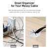 AACGIN Desk Grommet 2 Inch(50mm) 2PCS Flexible Desk Hole Cover