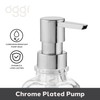 Oggi 12oz Round Glass Lotion and Soap Dispenser for Kitchen