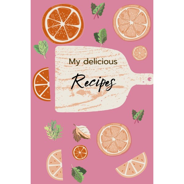 Blank Recipe book journal to write in my recipes, organized