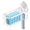 Yazoni 2-in-1 Sponge Holder for Kitchen Sink, Suction Cup Sponge