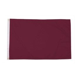 AZ FLAG - Plain Brown Flag - 150 x 90 cm - Plain Maroon Flag 100% Polyester with Brass Eyelets - UV-Resistant - Vivid Colours - 110 g