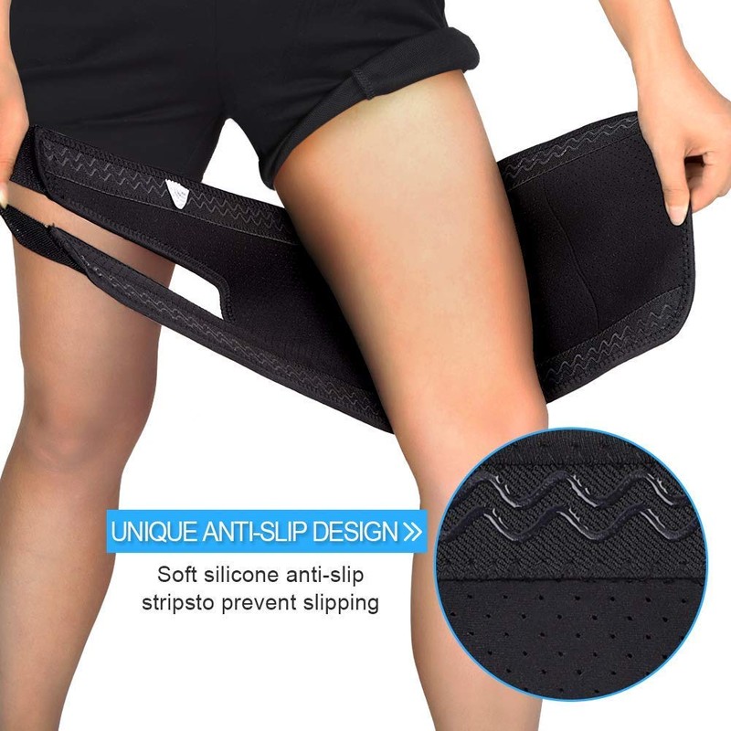 Yosoo Health Gear Adjustable Thigh Support Breathable Thigh Brace with