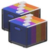 2 Pack Hanging File Organizer, File Folder Organizer Box Filing