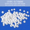 FDP SoftScape Relax-N-Read Bean Bag Chair with Supportive Back Rest
