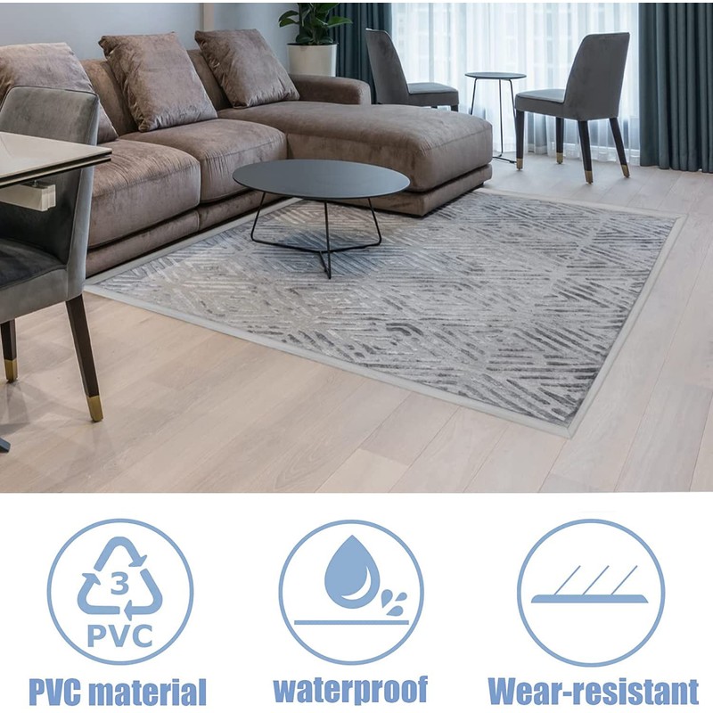 10Ft Floor Transition Strip, Self Adhesive Carpet Edging Trim Strip,