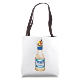 Ranch Dressing Goose Gift Funny Ranch Dressing Sauce Humor Tote Bag