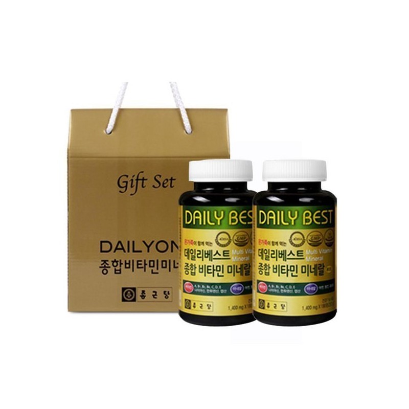 Chong Kun Dang Multivitamin 12-month gift box Comprehensive nutritional supplement