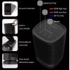 Kloudic 950W Portable Electric Space Heater 2sec Heat up Travel