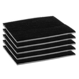 Dura-Gold Pro Series Rectangle 2-3/4" x 4" x 7mm Soft Density Interface Pad, 5 Pack - Hook & Loop Foam Protection Cushion, Used Between Hand Sanding Blocks & Sandpaper Sheets, Sander Wood, Auto Detail