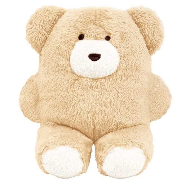 Coolia 680412 Fluffy Plush Milk Tea Bear Doll Fluffy