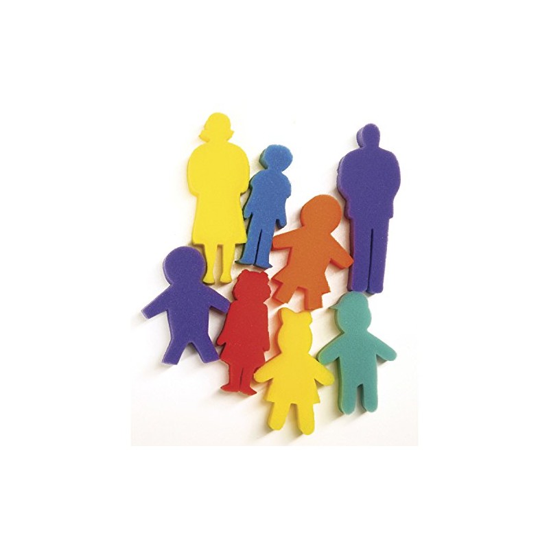 Pacon CK-9070 People Paint Sponge Set, Multi