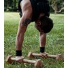 Driven | Professional Large Beech Wooden Parallettes | Calisthenics |