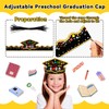 HEYINSHEN 24 Pcs Kindergarten Graduation Hats Paper Graduation Crown for