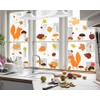 Stickers4 - Autumn Decorations - 40 Static Cling Autumn Woodland
