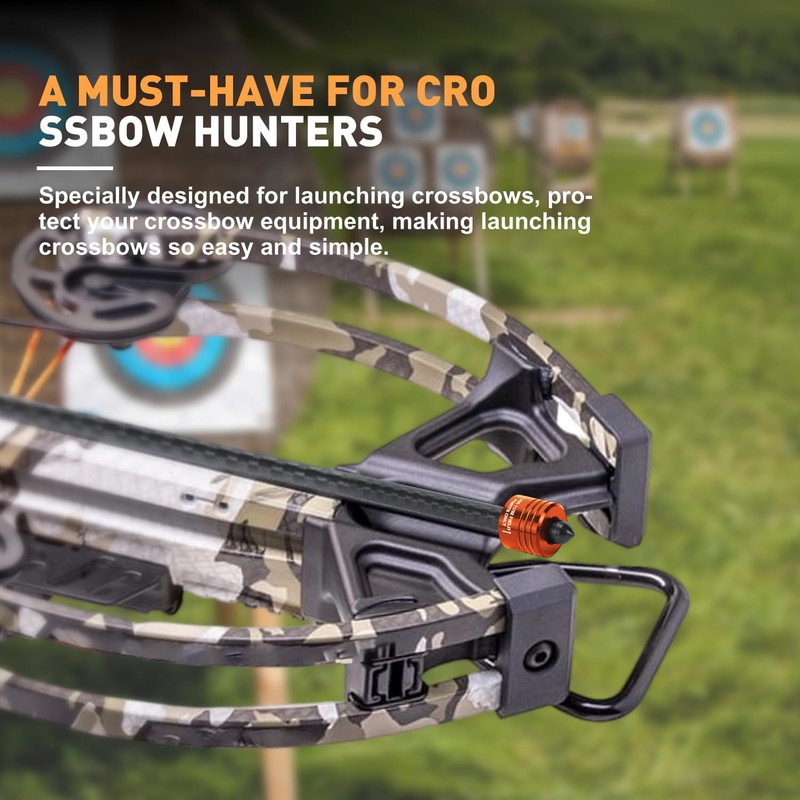 LWANO Crossbow Bolt Decocking Head Compatible with Most Bolts (2