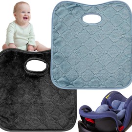 2 PCS Waterproof Baby Car Seat, Universal Car Seats Protector & Pushchair Liner, Waterproof & Absorbent Potty Training Pad for Toddler, Protects from Child Mishaps and Spills