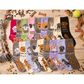 Foozys Unisex Crew Socks | Canine/Dog Collection | Vizla