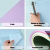 Koogel 5-Color Loose Leaf Paper, 500 Sheets Wide Ruled, 8
