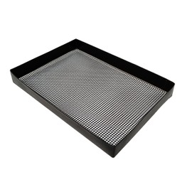 Essentialware 10" x 14.375" x 1.5" PTFE Wide Mesh Oven basket for TurboChef, Merrychef, and Amana, and Amana, can also be used in smokers and grills