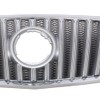 G-PLUS Front Upper Bumper Grille Grill Chrome Compatible with 2010-2013