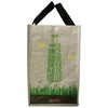 Ecojeannie Super Strong Laminated Woven Reusable Shopping Tote Bags, Free
