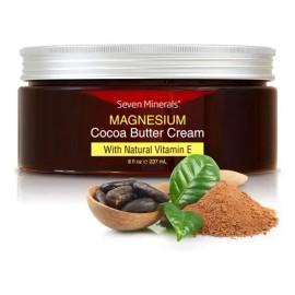 Crema De Magnesio Natural Para Calmar El Dolor, Calambres En