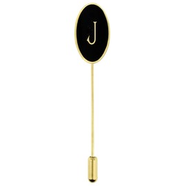 PinMart Letter J Lapel Stick Pin