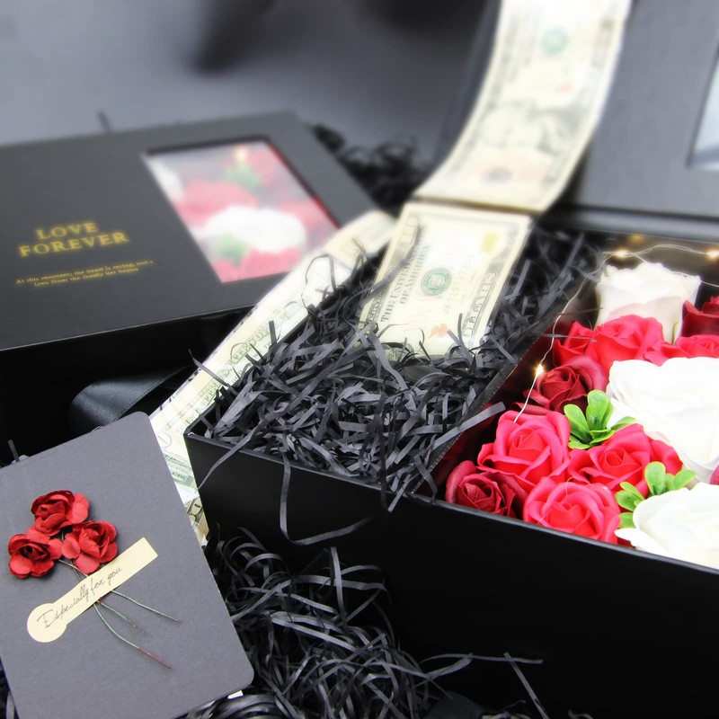 Money Pull Box for Cash Gift - Luxury Money Pull