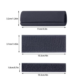 WINDAWNKE 2 Pcs Foam Handle Cover 4.2 Inch NBR Rubber Grip, Comfortable Foams Tubing Handle Grips for Bicycle Motorbike Handlebar Luggage Handles Replacement
