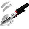 Wonglea Multi-Angle Miter Shears for Angular Cutting Molding Crafting,Quarter Round
