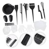 NOLITOY Hair Dyeing Tool Supply 12pcs Set Hair Mixing Kit