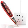 12V-250V Voltage Tester,Non-Contact Voltage Tester,Electrical Tester with LED Flashlight and